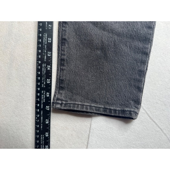 Madewell The Perfect Vtg Jean Black High Rise Straight Leg Denim 26 CKP455980076 - Picture 11 of 14